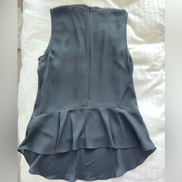 Peplum silk Banana Republic top - Picture 2 of 4